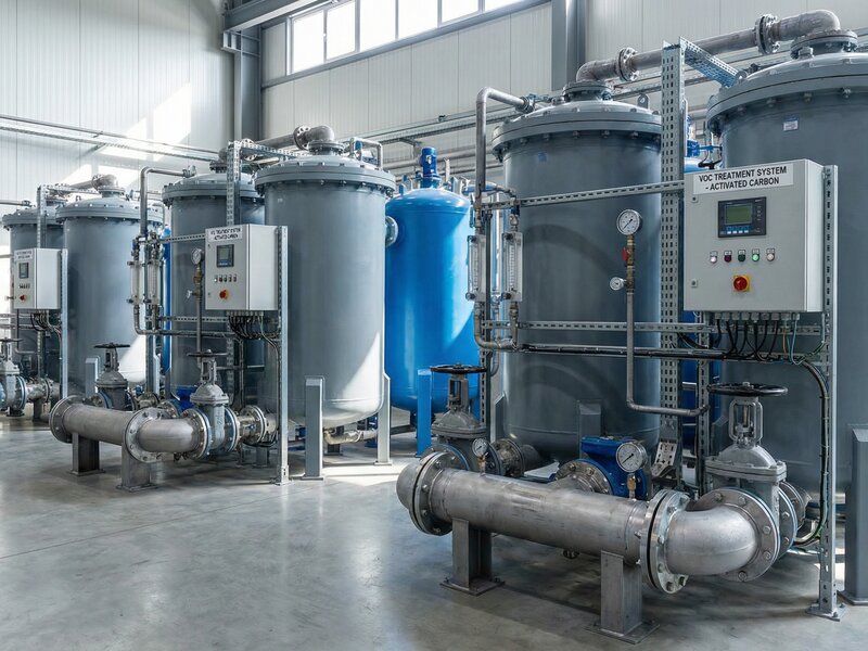 solution carbon adsorption