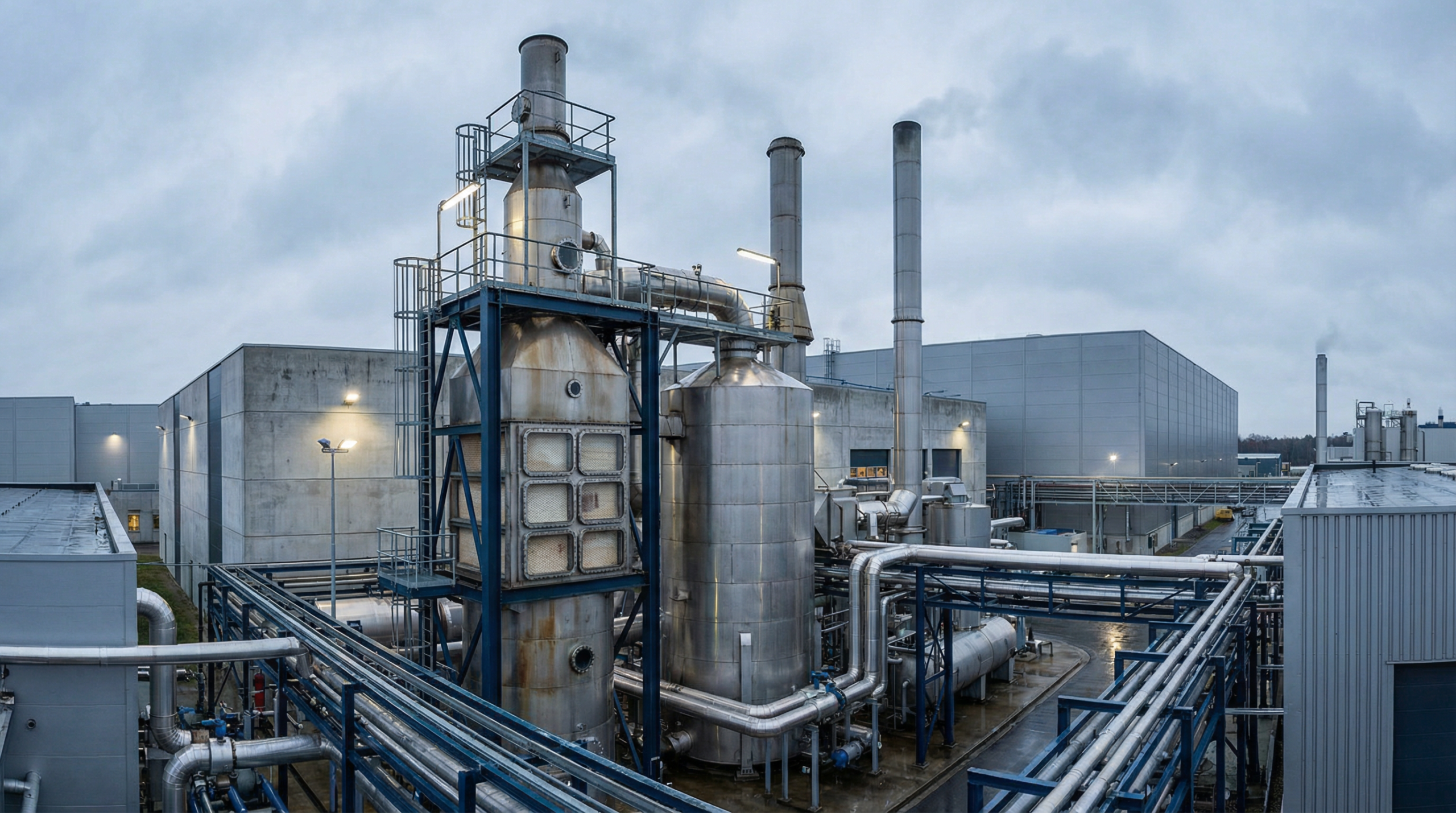 Industrial RTO VOC treatment facility — VOCRTO System