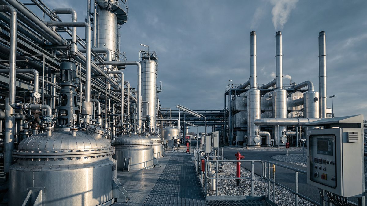 Chemical processing plant with VOC abatement RTO system